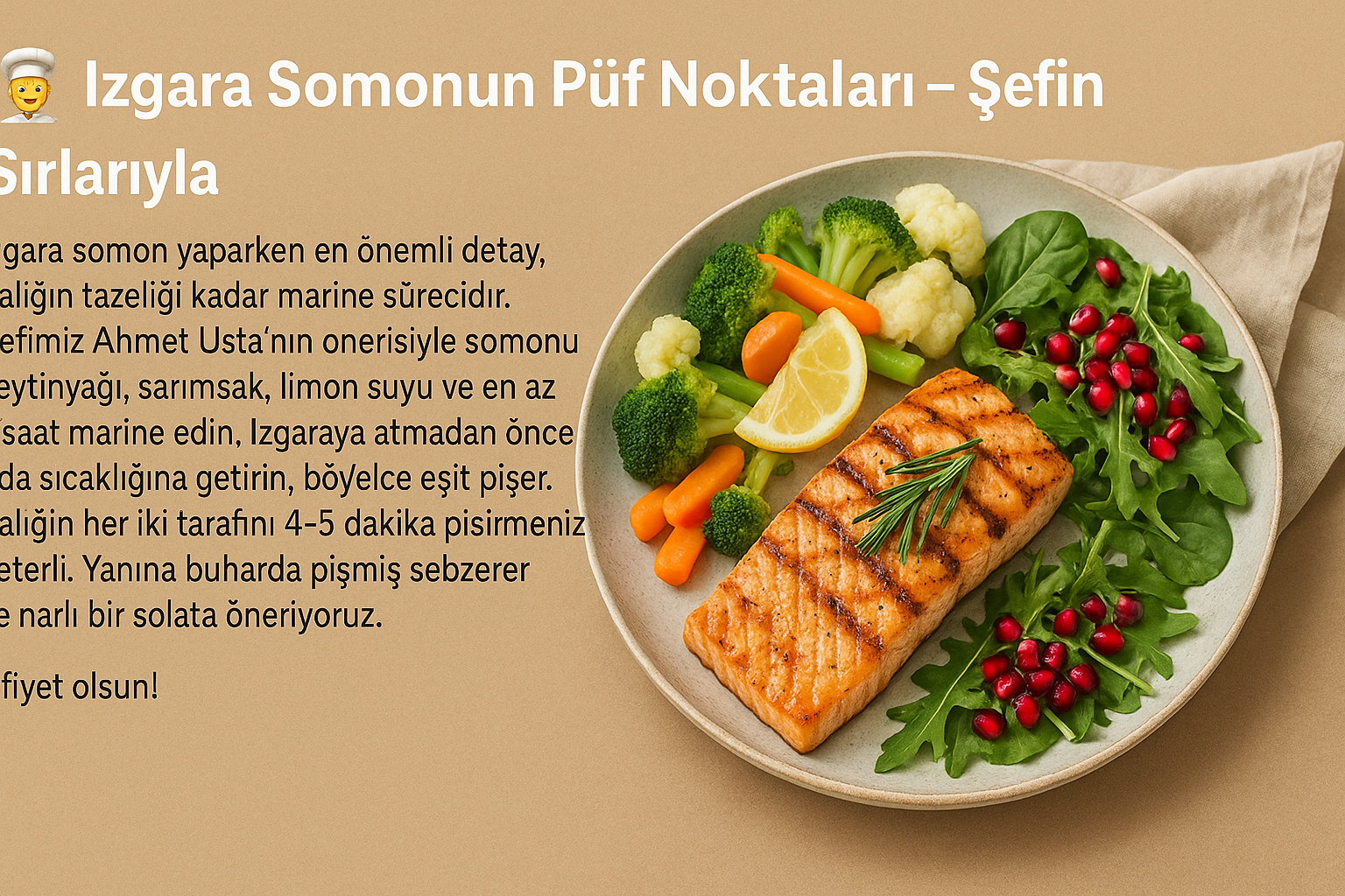 Şefin Önerileri
